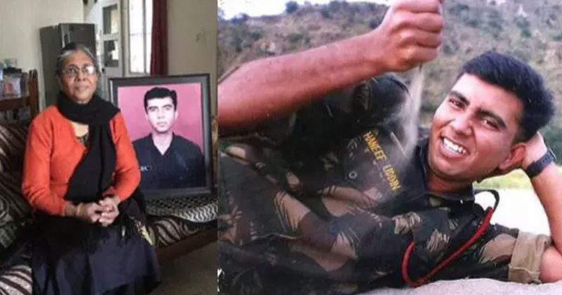 indian soldier mother