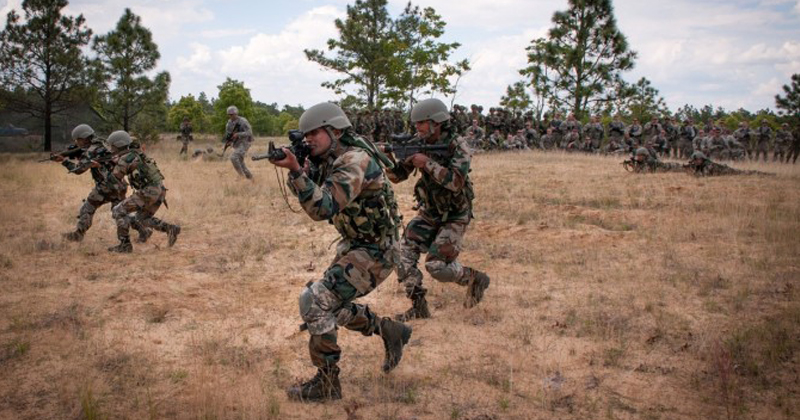 Indian soldiers