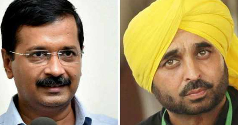 kejariwal-bhagavat mann