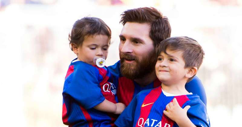 messi and his children