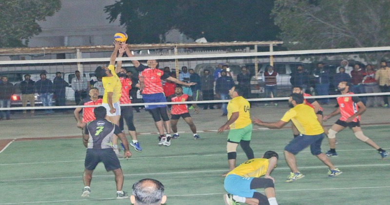 NAVAYUGAM VOLLEY BALL MATCH