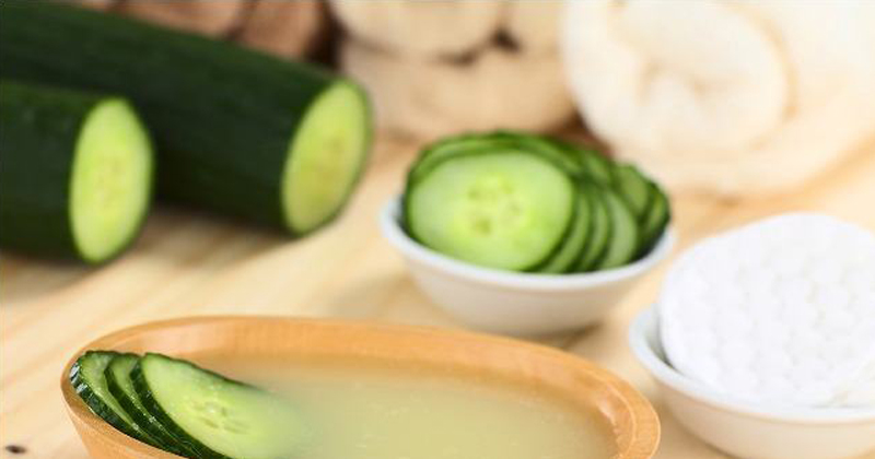 cucumber face pack