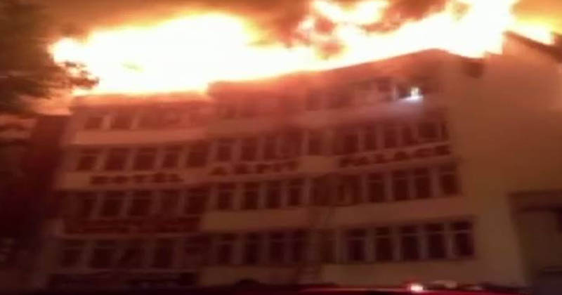 fire at delhi