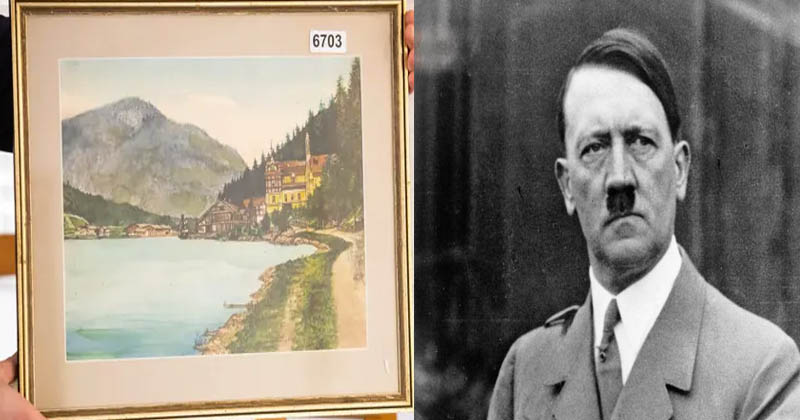 hitler drawing