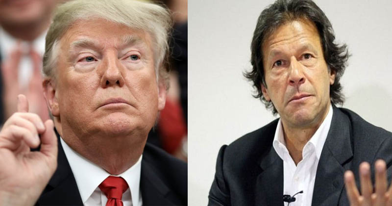 trump-imran khan