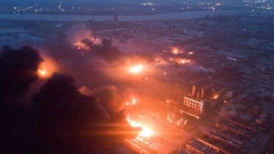 CHINA CHEMICAL PLANT EXPLOSION