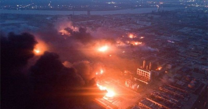 CHINA CHEMICAL PLANT EXPLOSION