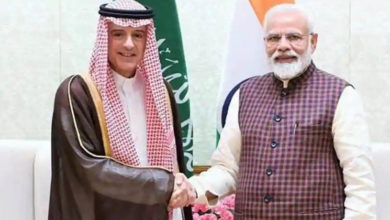 saudi foreign minister meeting with modi