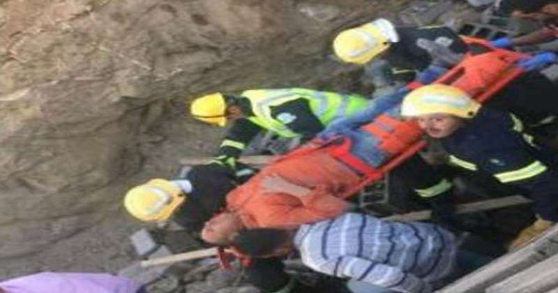 SAUDI LANDSLIDE WORKERS