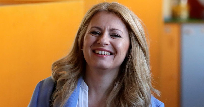Zuzana Caputovaa Slovakia's first female president