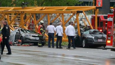 GOOGLE CAMPUS CRANE CRASH