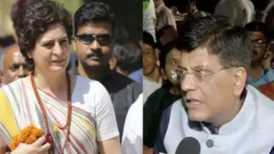 priyanka gandhi-piyush goyal