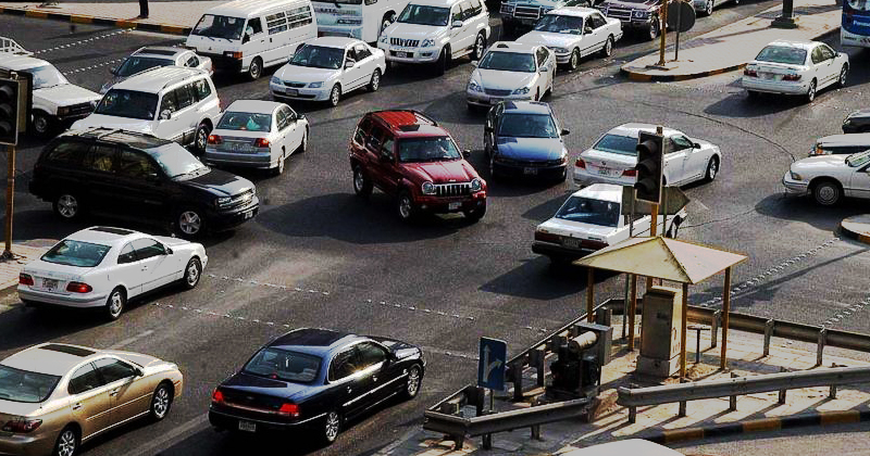 kuwait traffic