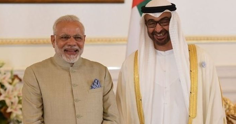 modi and abudhabi ruler