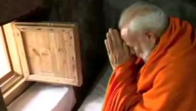 modi in rudra cave