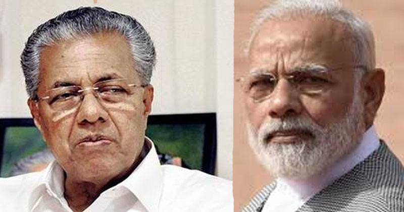 pinarayi vijayan-modi