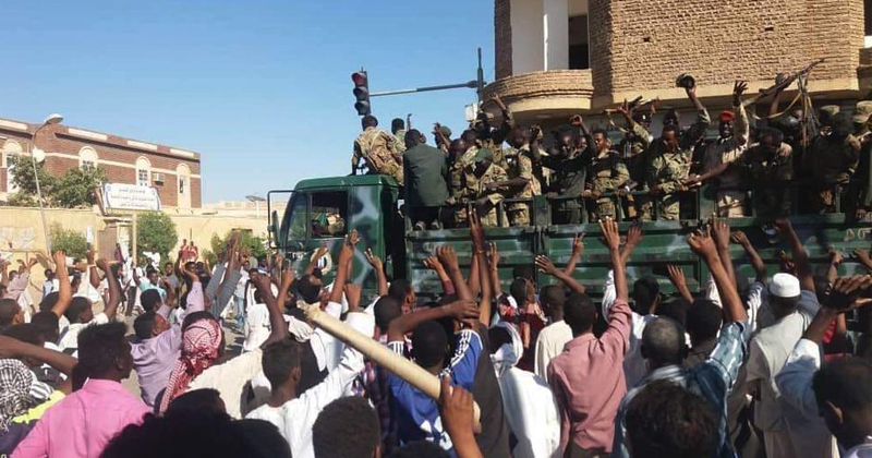 protest in sudan