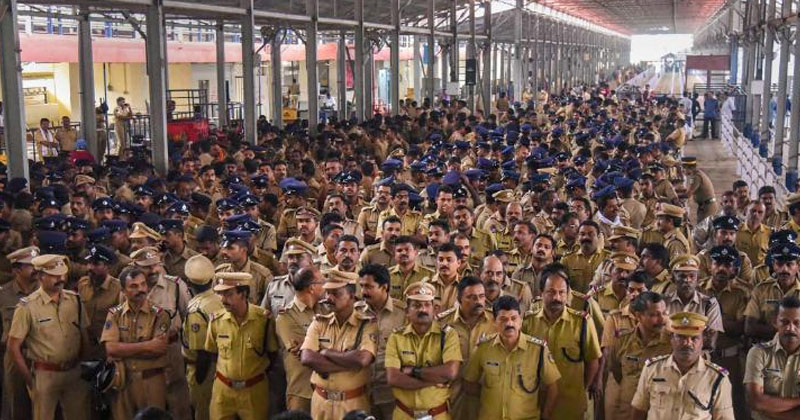 sabarimala police
