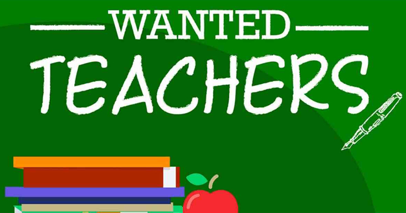 teacher wanted