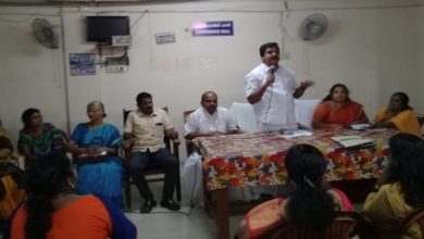 V S SIVAKUMAR MLA CLEANING PROGRAM MEETING