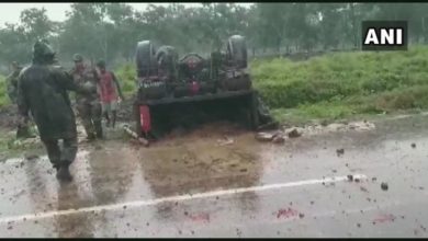 ARMY VEHICLE ACCIDENT