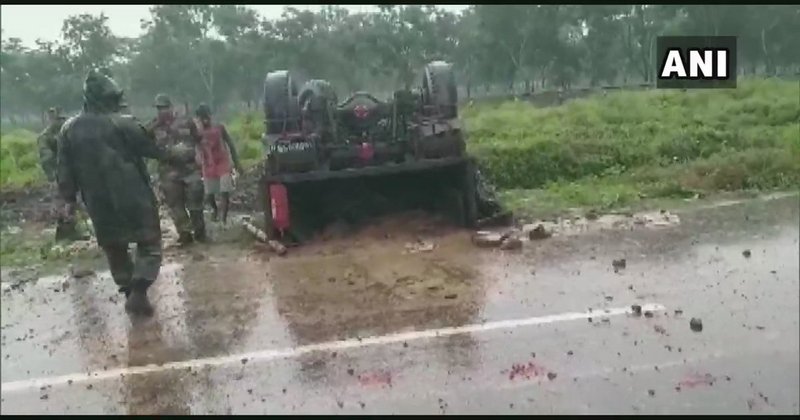 ARMY VEHICLE ACCIDENT