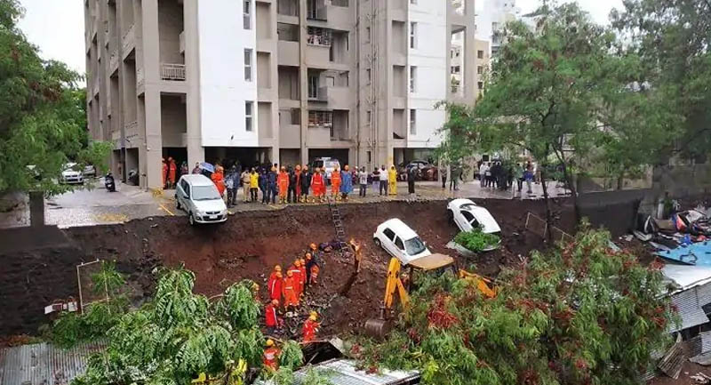 kondhwa wall collapse