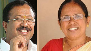 v muraleedharan-k k shailaja