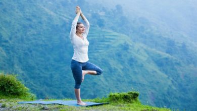 yoga tree pose