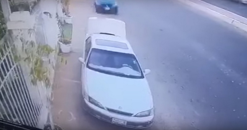 car accident video