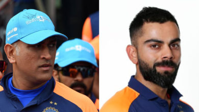 Dhoni and kohli