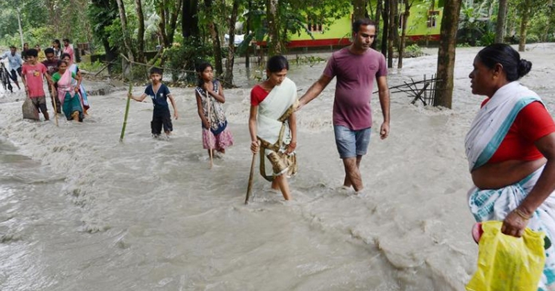Flood in North India
