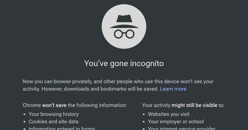 incognito