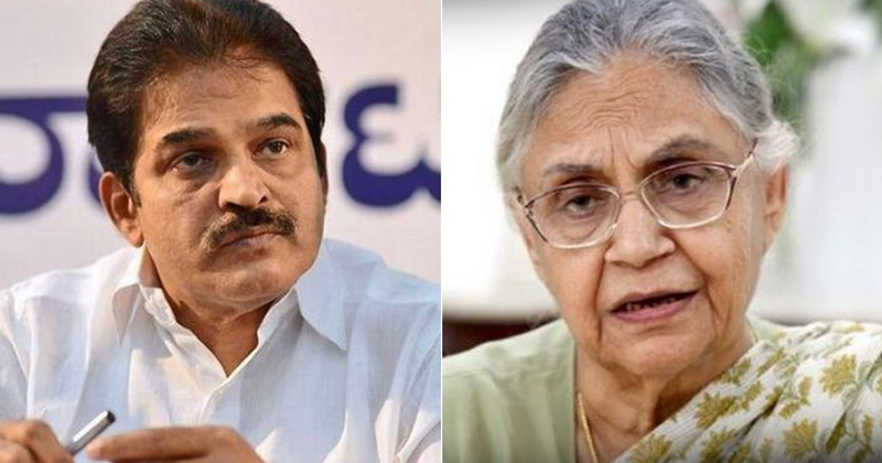 KC Venugopal and Sheela Deekshit