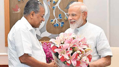 pinarayi and modi