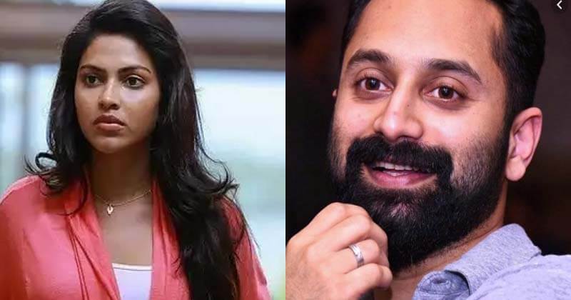 Amala paul and Fahad