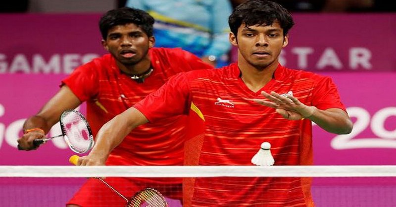 BADMINTON Satwiksairaj Rankireddy and Chirag Shetty