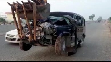 POLICE JEEP ACCIDENT