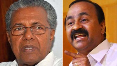 Pinarayi and V D Satheesan