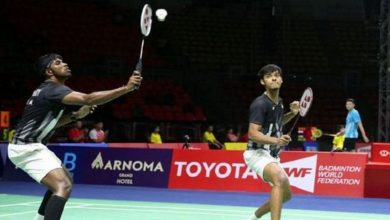 SWASTIK SAI RAJ AND CHIRAG BADMINTON