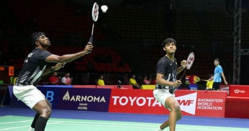 SWASTIK SAI RAJ AND CHIRAG BADMINTON