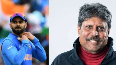 Virat Kohli and kapil Dev