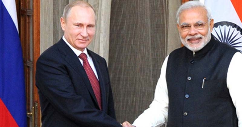 modi and putin