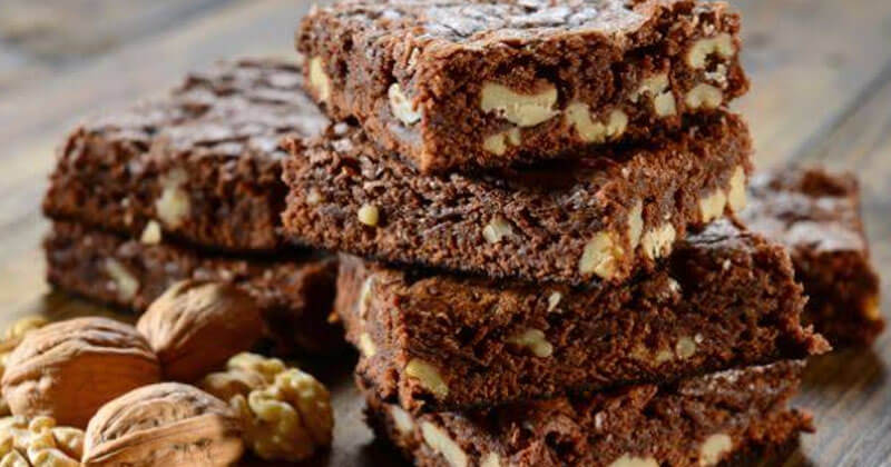 Chocolate walnut brownies