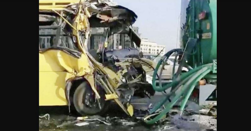 DUBAI BUS ACCIDENT