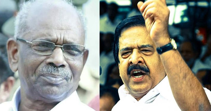 MM Mani and Ramesh Chennithala