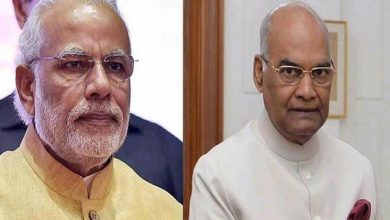 Modi and Ramnath kovind