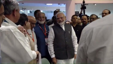 PM MODI IN ISRO