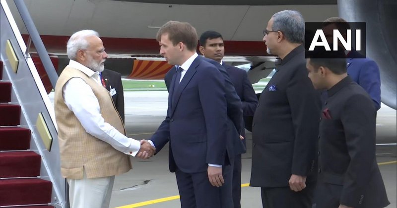 PM MODI IN RUSSIA