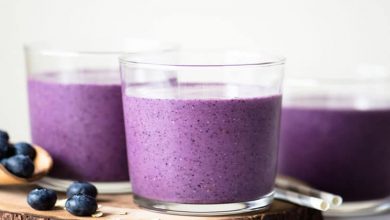 Blueberry smoothie